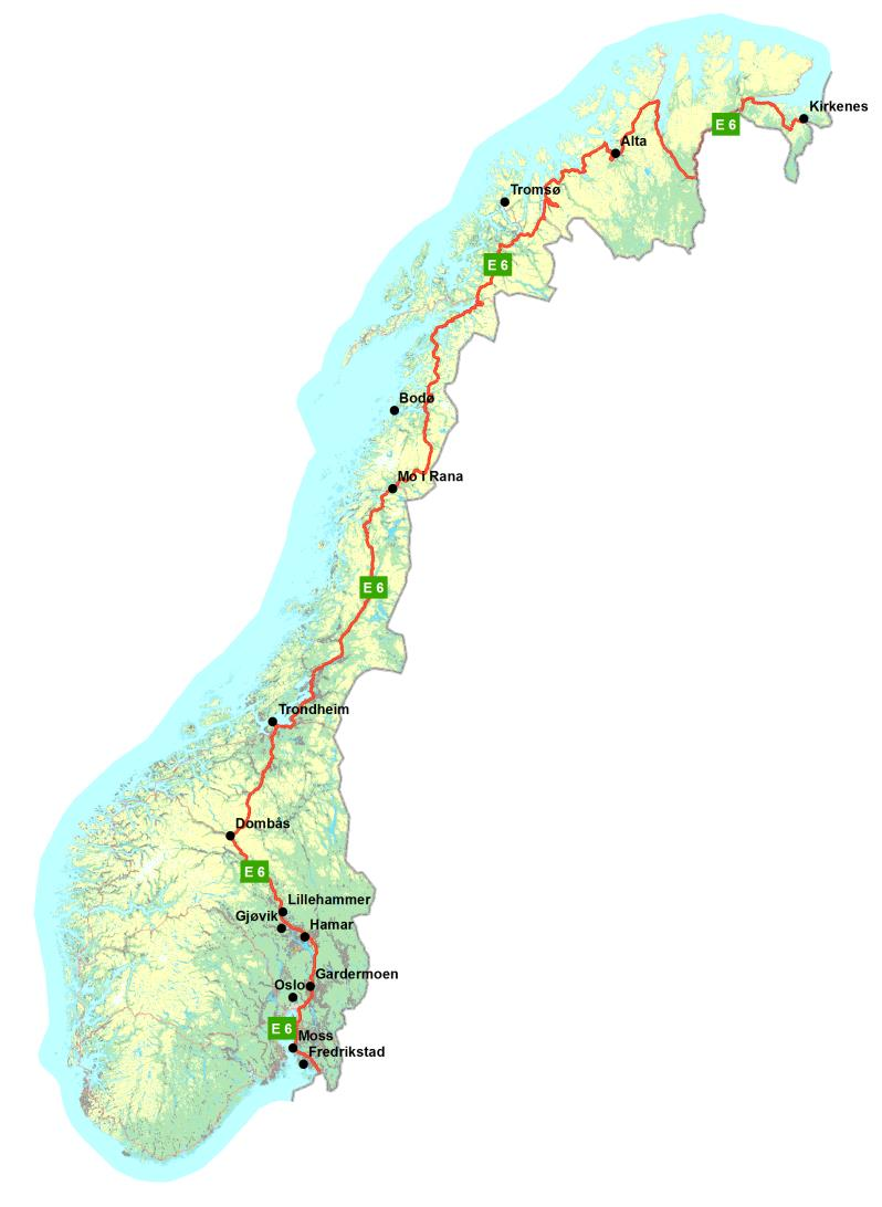 22 E6 Moelv Biri, kommunedelplan med KU for ny Mjøsbru 2 GRUNNLAG FOR PLANARBEIDET 2.1 Mål for planleggingen Riksvegene er ryggraden i det overordna nasjonale vegtransportsystemet.