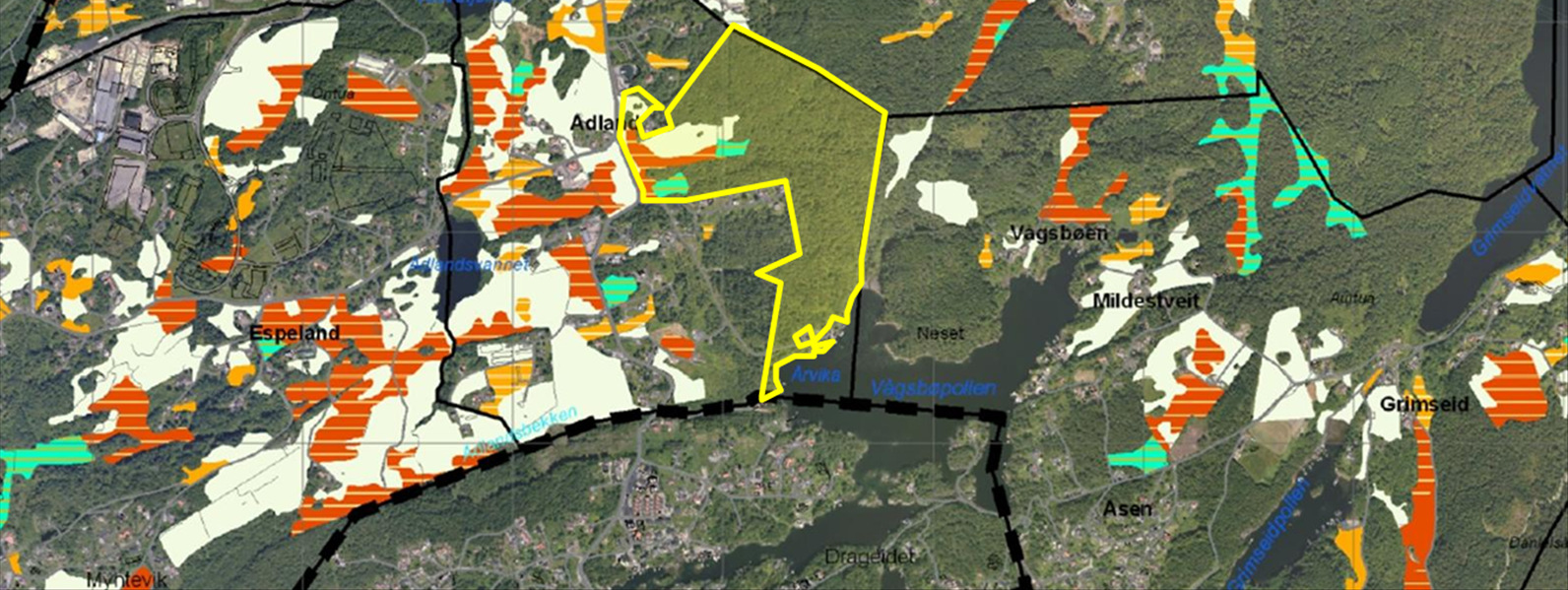 Side: 33 av 49 Jordbruk Selv om det ikke lenger er drift på eiendommen har arealene som er tenkt utbygd fortsatt verdi for jordbruk.