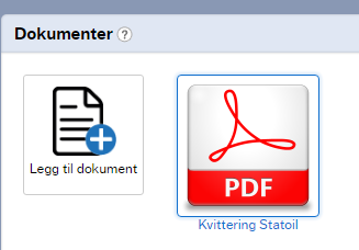 Velg dokumenttype Diversebilag. Trykk på Opplasting og velg et dokument som er lagret på pc eller annet område.