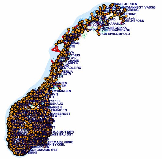 Aktiviteter Utvikling av registreringspunktstruktur Motorkjøretøy Utarbeide ny registeringspunktstruktur for motorkjøretøy: Overordnet koordinering og oppfølging: Vegdirektoratet Utarbeide