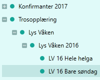 Klikk knappen Rediger skjemanavn. Dette navnet vil vise som overskrift på påmeldingsskjemaet. (Det vil også være lenketeksten som vises på forsiden av modulen).