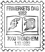 Stempel nr. S61 Type: Motiv Brukstid 04.-09.08.1982 INDREMISJONSSELSKAPETS LANDSUNGDOMSSTEVNE 7000 Reg brukt 5.8.1982 IWR Stempel nr. S62 Type: Motiv Brukstid 09.-15.08.1982 NOR-FISHING 82 7000 Reg brukt fra 9.