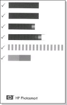 Kapittel 1 Sette inn eller bytte blekkpatroner (forts.) som er satt inn (100 %, 75 %, 50 %, 25 % og nesten tom). Det vises ikke noe ikon for blekknivå hvis patronen ikke er en ekte HP-patron.