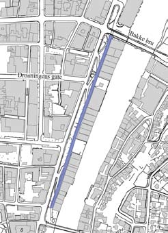 K JØPMANNS GATE, NEDRE DEL Når: 1995-1996 Karakter: Generell bygate Arkitekt: Trondheim byteknikk Kjøpmannsgata er delt inn i en øvre og en nedre del.