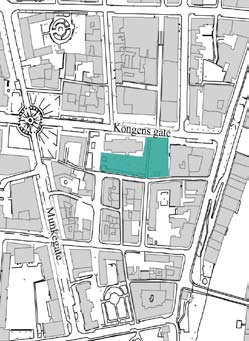 VÅR FRUE PARK / TORDENSKIOLDPARKEN Når: 1996-1997 Størrelse: ca 3500 m 2 Landskapsarkitekt: Asplan Viak Trondheim AS Parken er en kirkegård fra tidlig middelalder.