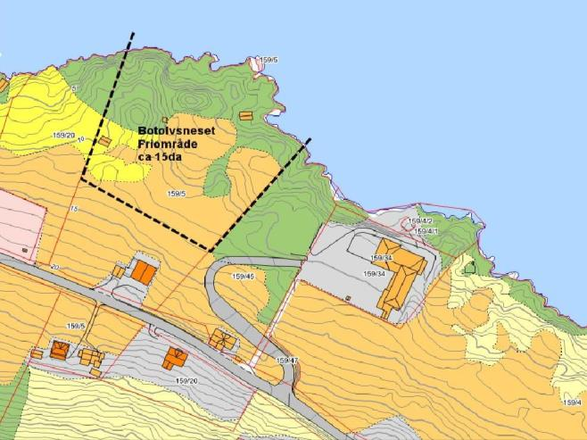 A14 Friområde Botolvsneset, Feios. Område: Friområde Botolvsneset Friområde ved Feios oppvekstsenter.