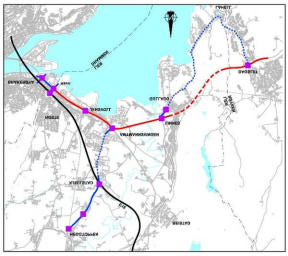 DRAMMEN KOMMUNE BYPLAN Vedleggsnotat til formannskapssak 12.06.07 om kommunedelplan og konsekvensutredning for hovedvegsystem i ytre Lier 01.06.07 Hovedvegsystem ytre Lier alternativomtale.