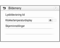 110 Eksterne enheter Berør skjermen for å skjule menylinjen. Berør skjermen igjen for å vise menylinjen igjen. Funksjonsknapper Fullskjermmodus Velg x for å vise bildet i fullskjermmodus.