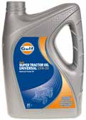 TRAKTOROLJER MINERALSKE TRAKTOROLJER GULF SUPER TRACTOR OIL UNIVERSAL 10W-30 Mineralsk STOU (Super Tractor Oil Universal).