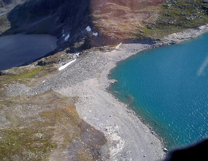 KVIFOR eksisterande dam GRØTTAVASSDAMMEN Veglaus 1 000 moh Klasse: 2 Eigar: Statkraft