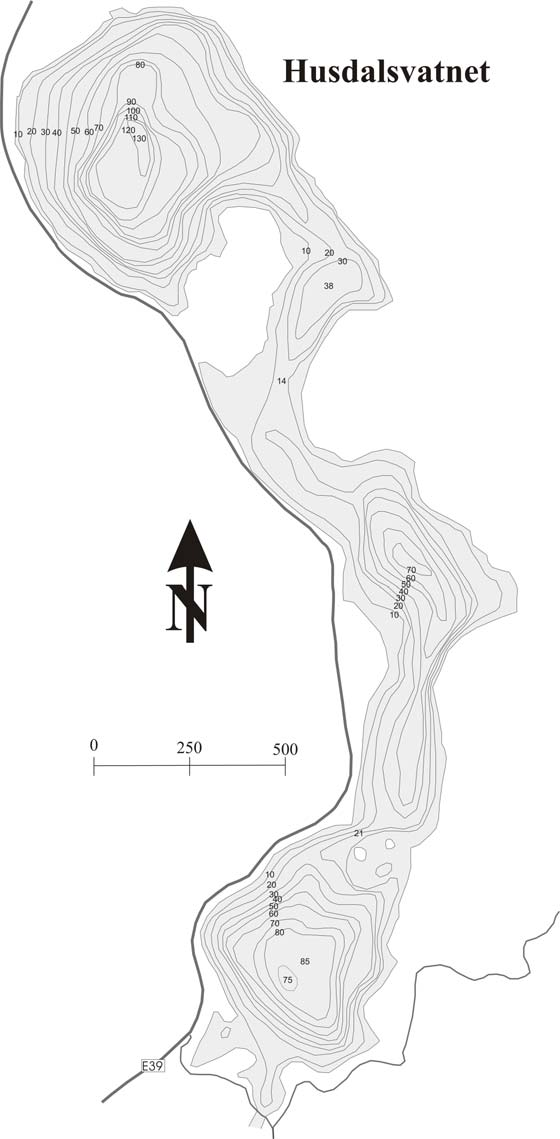 Varighetskurvene for månedsgjennomsnitt (figur 13) viser at det i perioden 1934-23 to ganger har forekommet gjennomsnittlige månedsvannføringer på under 5 m³/min i februar mens det aldri har