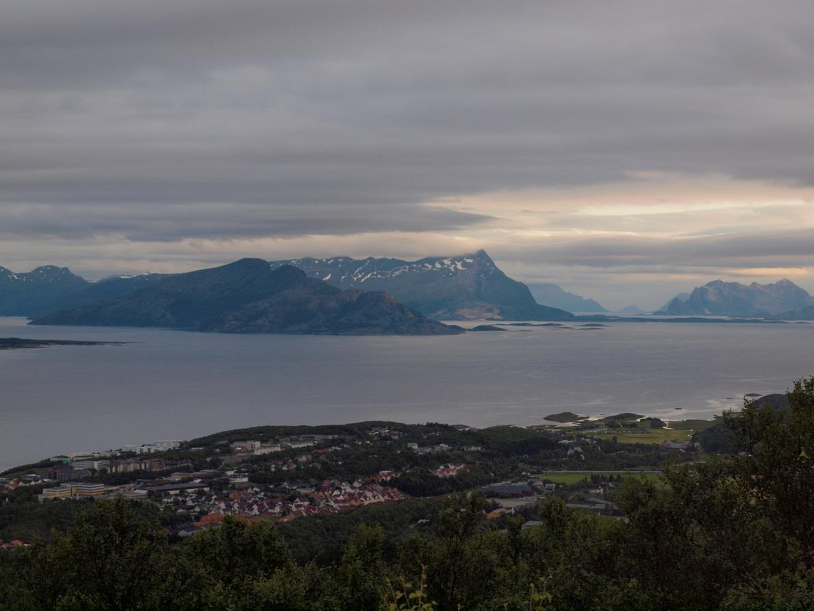 Foto: Byplan, Bodø Kommune Klima og miljø For å fremme en bærekraftig utvikling utarbeider regjeringen hvert fjerde år nasjonale forventninger til regional og kommunal planlegging.