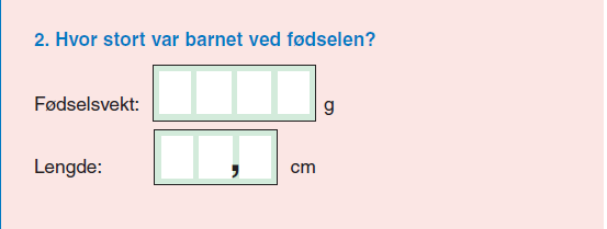 Vedlegg Vedlegg 2 Spørreskjema 4, 6 måneder MoBA Kun benyttede spørsmål er tatt med.