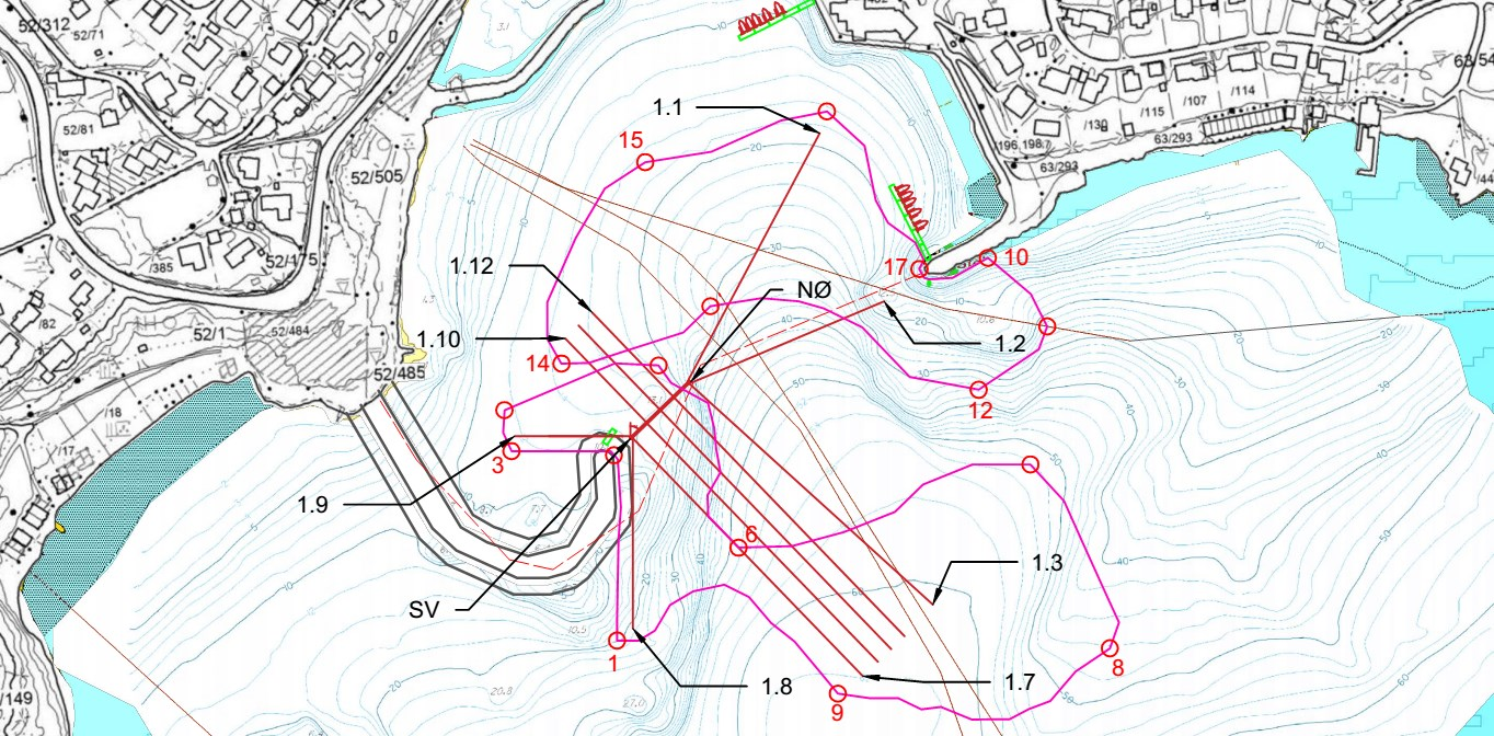 5 Lokalitetsdata Os havn ligger i Os kommune i Fusafjorden ved posisjon 60 10,844 N- og 05 28,225 Ø med H S(50ÅR) = 1,87 m fra SØ og Vc (50ÅR) = 0,50 m/s.