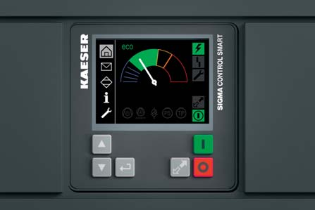 SECOTEC TF Energieffektivitetspakke opp til 26 % Effektiv kjølemiddelkompressor Skroll-kjølemiddelkompressorene som brukes i SECO- TEC TF-tørkerne er inntil 26 % mer effektive enn stempelkompressorer.