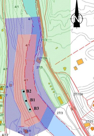 7.3.13 Valldal vassverk Grunnvann fra området skal være reservevannkilde for Valldal. Lagring og uhell ved bruk av petroleumsprodukter vil kunne påvirke vannkvaliteten.