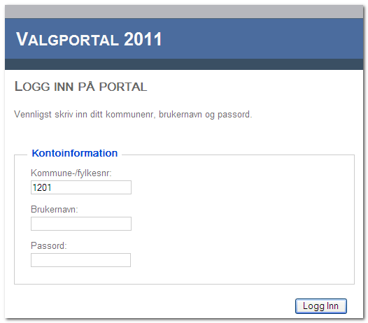 2.1. Urner Hvert forhåndsstemmelokale får definert sine egne nummererte urner. Når en skal registrere en stemmegivning, må en starte med å legge inn forhåndsstemmelokale og urnenummer i valgsystemet.