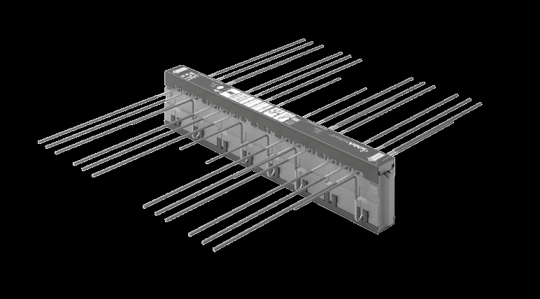 Schöck Isokorb type K K Schöck Isokorb type K Innhold Side Eksempler på elementoppsett/tverrsnitt 36 Produktbeskrivelse 37 Planvisninger 38 41 Kapasitetstabeller 42 47 Beregningseksempel