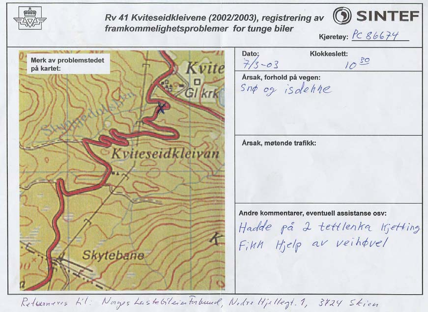 33 det er behov for flere tiltak med tørr sand enn saltblandet sand for å opprettholde det samme friksjonsnivået.