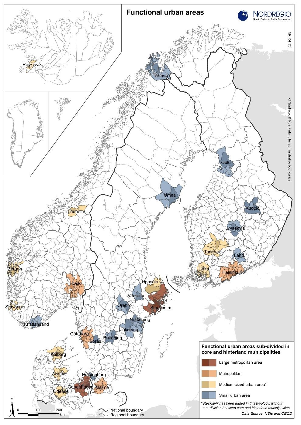 Trondheimområdet er en av de 30