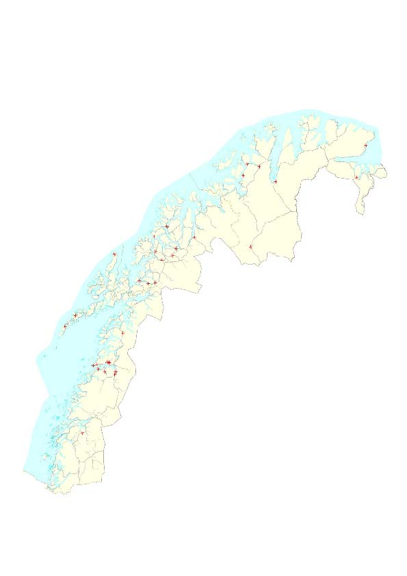 2.5. Geografisk fordeling av