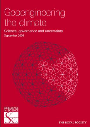 Grundig statusrapport fra 2009: Geoengineering the climate: Science, governance and