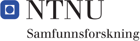 NTNU Samfunnsforskning Dragvoll Allé 38 B 7491 Trondheim, Norway Tel: 73 59 63 00 E-post: kontakt@samfunn.ntnu.no Web: www.samforsk.no Foretaksnr.