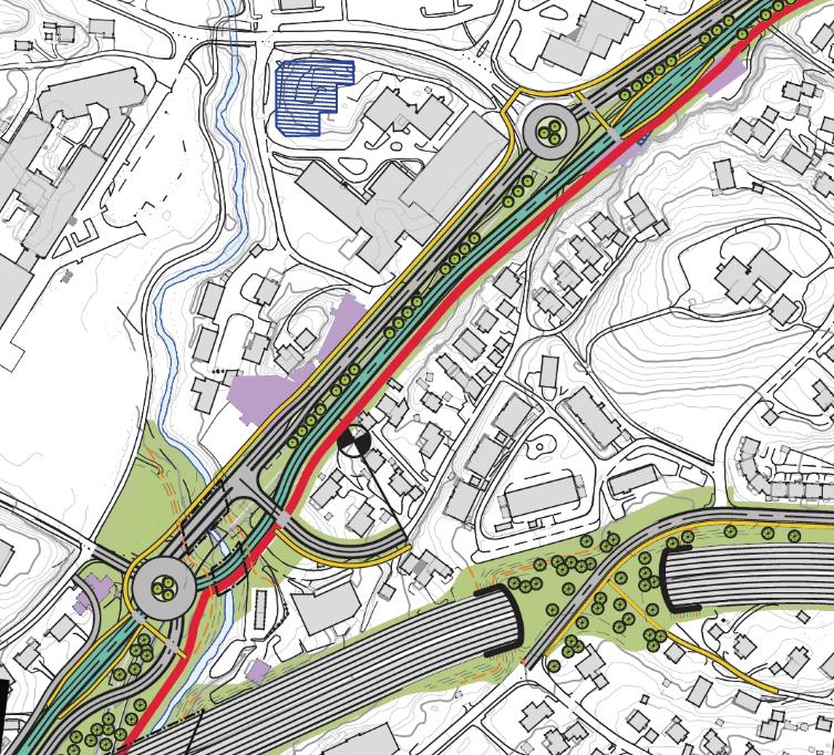 Grønn mobilitet buss Tog parkering bildeling / bilpool