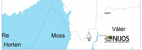 2.0 Undersøkelsesområdet Registreringsområdet er i nord avgrenset av RV 152, i øst og sør av kommunegrensen mot Ås og Vestby og mot vest av Odalsbekken.