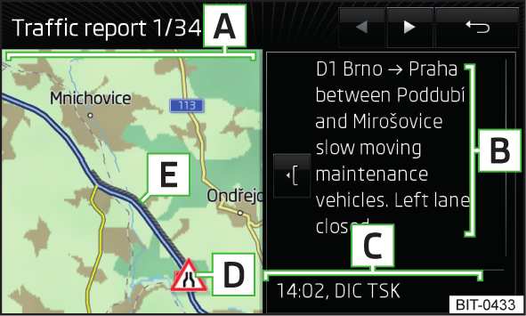 Lagring av veipunktturen på SD-kortet Slette veipunktturen Gi veipunktturen nytt navn Visning av veipunktturen» Bilde 62 på side 75 Importere veipunkttur Veipunktturer som er lagret på SD-kortet kan