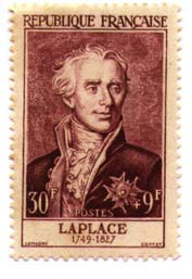 de Laplace (1749-1827) videreutviklet på