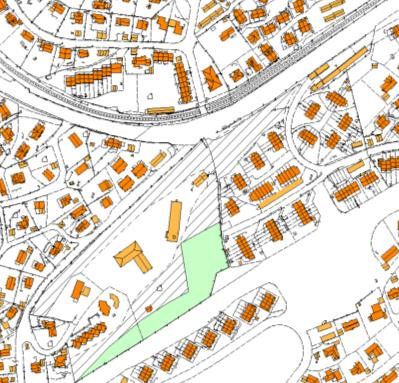 Vurdering: Området kan sees som et grøntbelte som knytter seg mot område 14-4 og en grønn kobling mellom turveien i sør til Kolsås landskapsvernområde i nord.