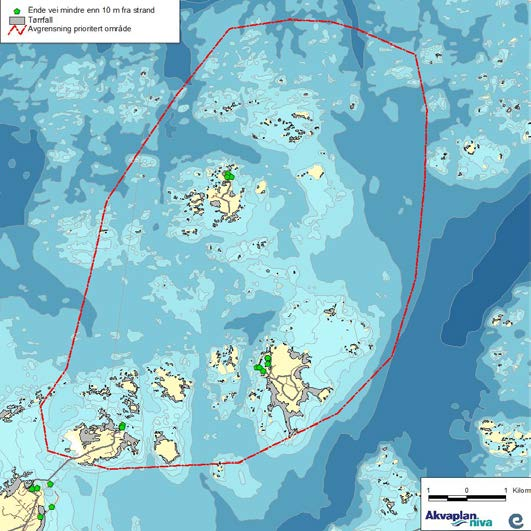 Sandøy er identifisert som et prioritert område ved beredskapsetablering som