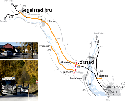 Norsk pilotprosjekt: HMS-evaluering Rv 255 Jørstad Segalstad bru Tilbakemelding fra entreprenøren: Veldig positive til dette