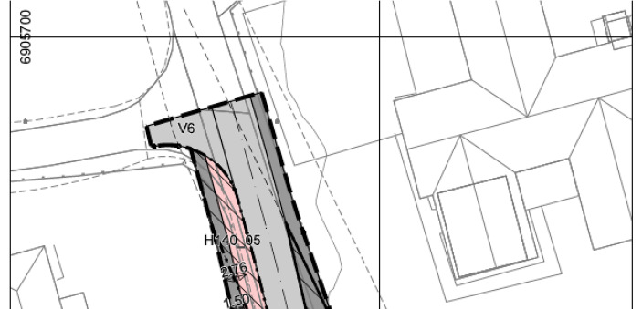 vegareal til boligformål (B5).