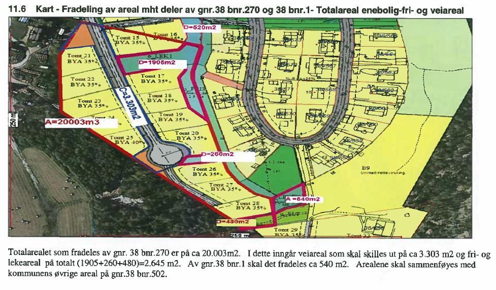 18 fra utbyggingsavtale for Sagali fra august 2013 under (Utbyggingsavtalen er hentet fra Alta kommunes nettsider, og er vedlagt denne klagen): Rød oval