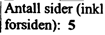 12.2005 9-14 I Eksam-ensopp gavenbestår av: I Antall sid~nkl forsiden}: 5 I Antall 14 oppgaver:!