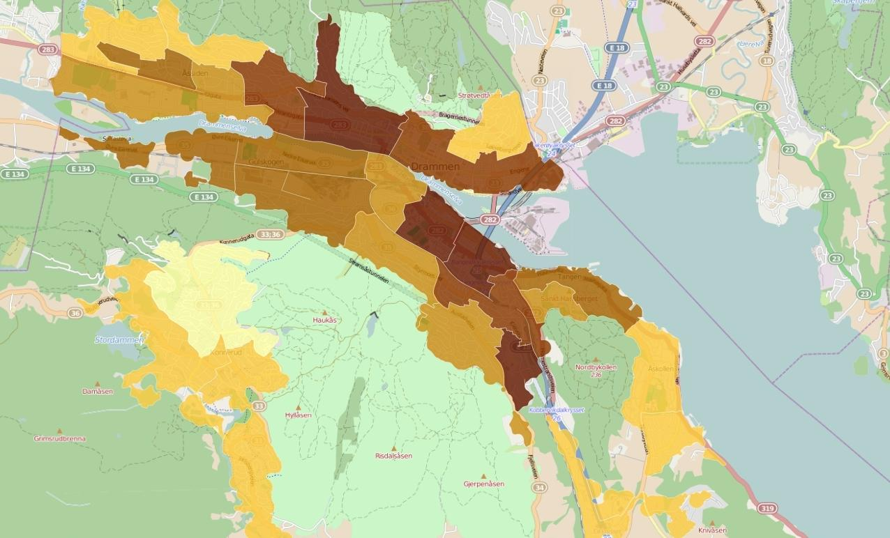 Høy andel sosialhjelpsmottakere ulikheter mellom bydeler SOSIALHJELPSMOTTAKERE, 16+