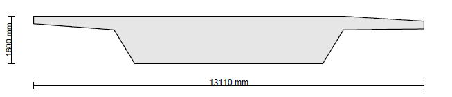 5.1.2 Tverrsnittskonstanter-Bruplate Bruplate Akse 1 til 4;