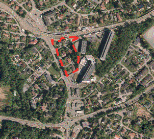 10. HASLUMSTASJON/HASLUM Området ligger sentralt i forhold til Haslum sentrum. Det ligger 5 minutters gang fra stasjonsområdet.