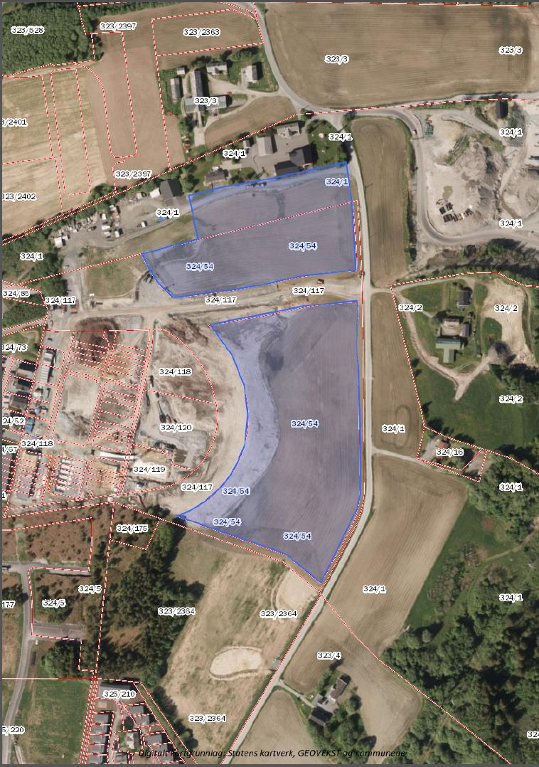 Foreløpig planbeskrivelse 2 1 BAKGRUNN Planforslaget skal legge til rette for utvikling av boliger på eiendommen Sjetnan Nedre, med gnr/bnr 324/54 og 324/1.