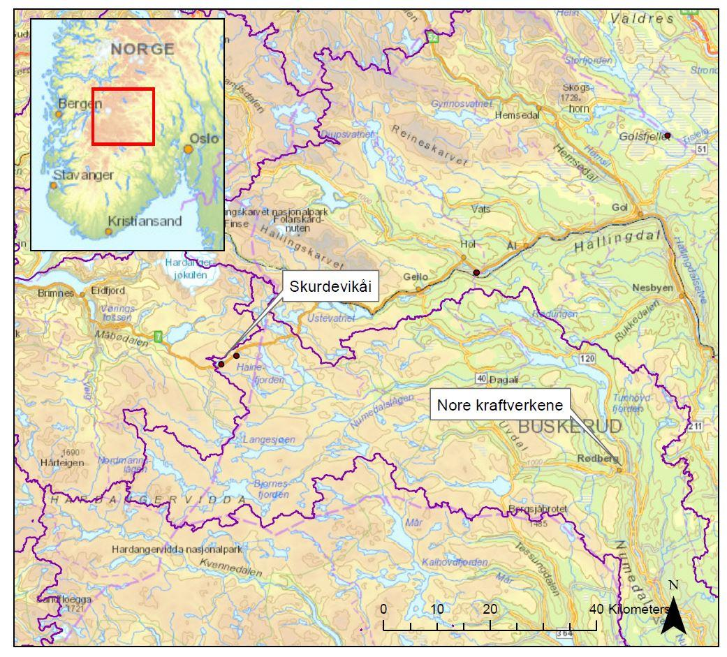 kraftsituasjonen, er illustrert gjennom eksempler fra de tørre årene 1995/96, 2002/03 og 2006.