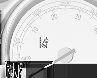 Utkobling Systemet deaktiveres ved å trykke på ). Lysdioden i knappen slukker. Systemet fungerer ikke når hastigheten er under 56 km/t.