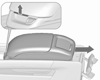 Oppbevaringsplass under armlenet 3 68. Fjerne armlenet Flekskonsollarmlenet kan fjernes.