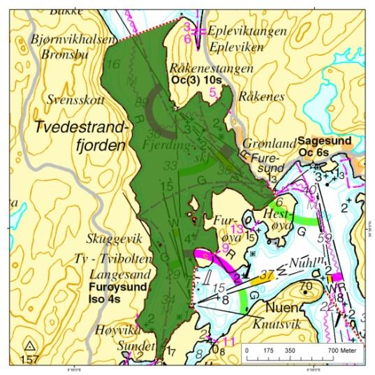 Ikke tillatt å gjennomføre prøvetaking med dødelig utgang Dekker det viktigste gyteområde for torsk i Tvedestrand og et av de 5 viktigste