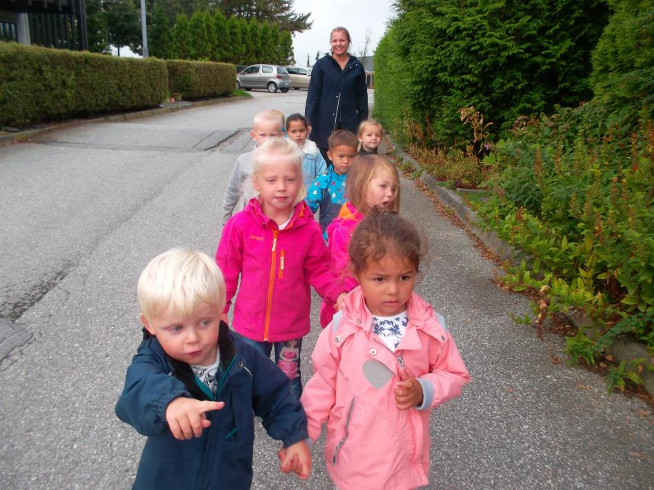 3 og 4 års gruppene 3 års gruppen har skiftet navn til Gruppe RØD Gruppe RØD og Gruppe Blå skal i september være sammen på tur dagen(onsdagen) og på tilrettelagte aktiviteter(primært torsdager).