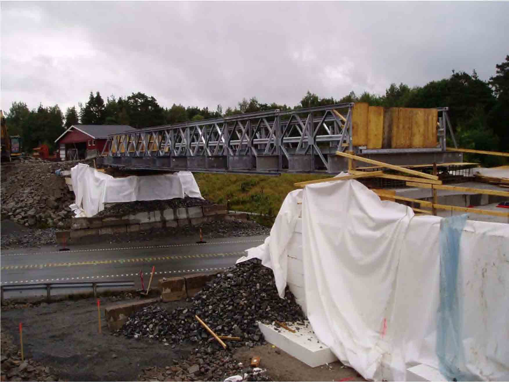 Grimsøyveien - Midlertidig