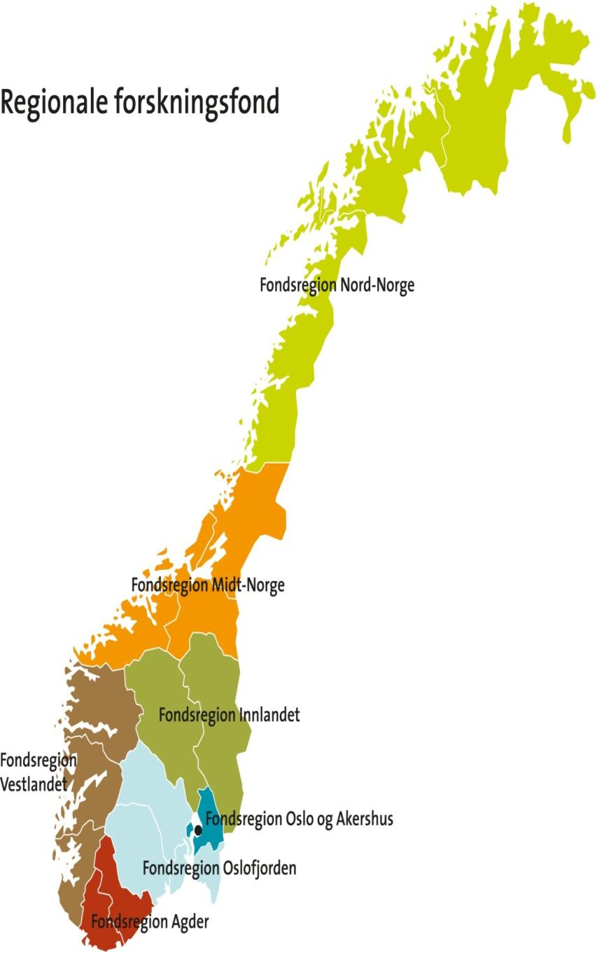 Telemark, Buskerud, Vestfold, Østfold Sør- og Nord- Trøndelag, Møre og