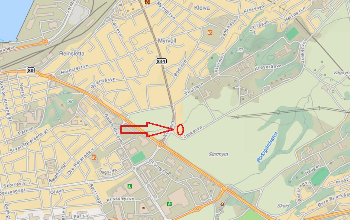 1 Innledning Norsk Energi har på oppdrag fra beregnet maksimale bakkekonsentrasjonsbidrag for utslipp av NO x fra planlagt ny varmesentral på Rønvikjordet i Bodø.