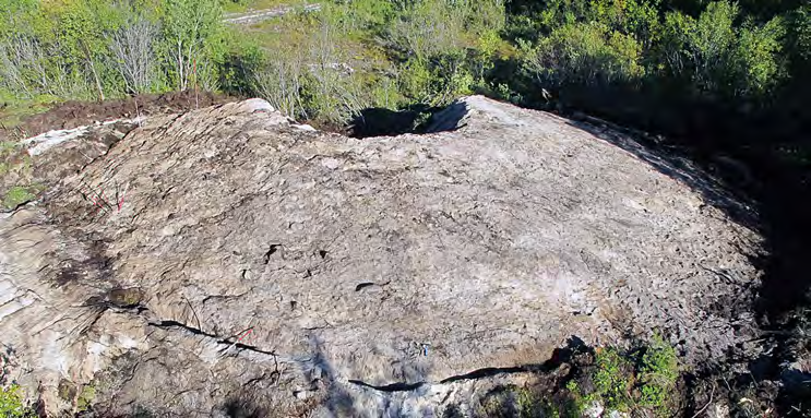 100 år etter at selve begravelsen fant sted.